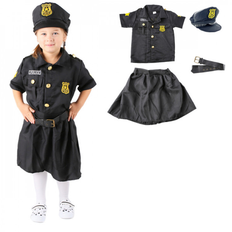 Detský kostým Policajtka - M